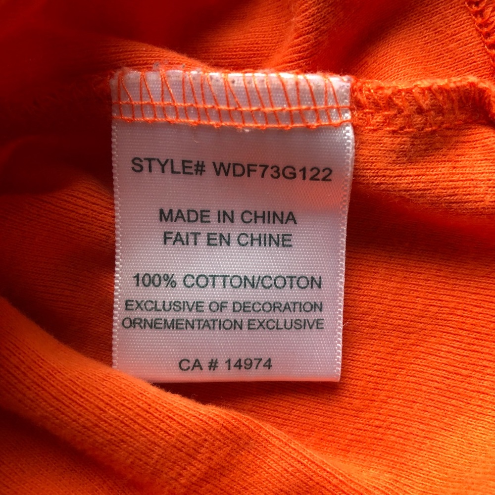 Tangerine Halloween top 4T - Picture 5 of 5